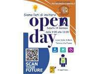 Open Day 14 gennaio 2023