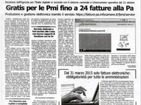 Dal 31 marzo 2015 solo fatture elettroniche per le PA