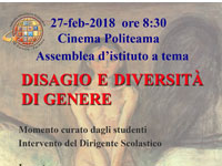 Disagio e diversit di genere