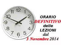 Orario Definitivo ITIS dal 03-11-2014