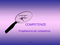 Programmazione per competenze disciplinari 2016/17