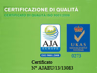 Rilasciata al nostro Istituto la certificazione ISO 9001:2008 